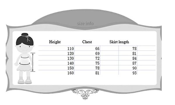 [LCS] Julekostyme for jenter med glitter juletre 150cm