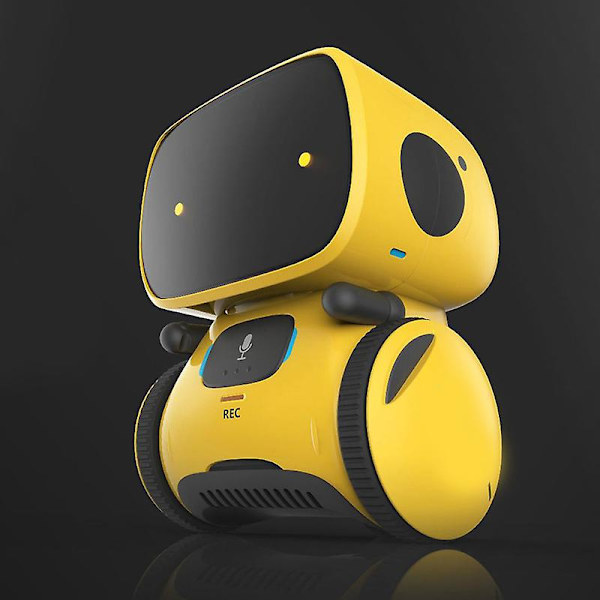 Fjärrkontroll Robot Leksak Gående Talande Dansande Leksaksrobotar För Barn Pedagogiska Leksaker Med Yellow