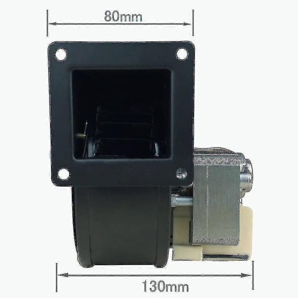 [LCS]220v 40w Ovnventilator Luftblæser Lille Centrifugalventilator Kedelventilator Køleplade (hy)
