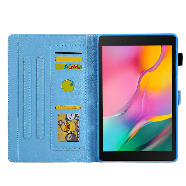 Vikbart Ställ Tablet Fodral För Samsung Galaxy Tab A 8.0\" T290 T2 black