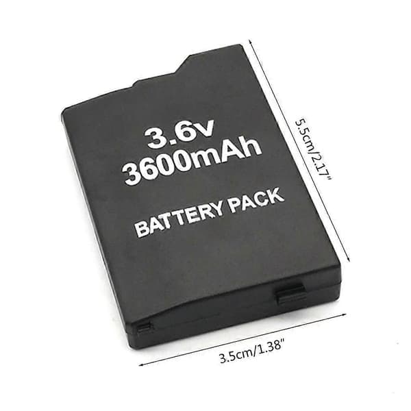 [LCS]3600mAh Batteri til Konsol Gamepad Play-Station Portable PSP2000 3000