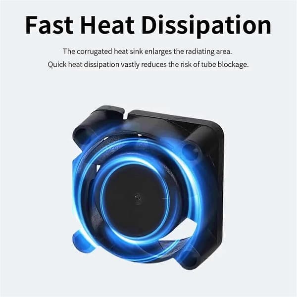 [LCS]2510 Aksialventilator til -10 SE / Ender3 V3 SE Mini 2510 Køleventilator DC24V 0.1A 3D-printer Hotend Aksial Co