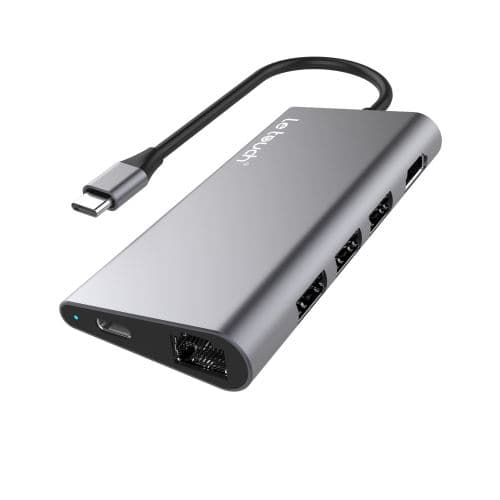 [LCS]en 1 Hub USB 3.1 Typ-C till RJ45 DP Thunderbolt 3-adapter