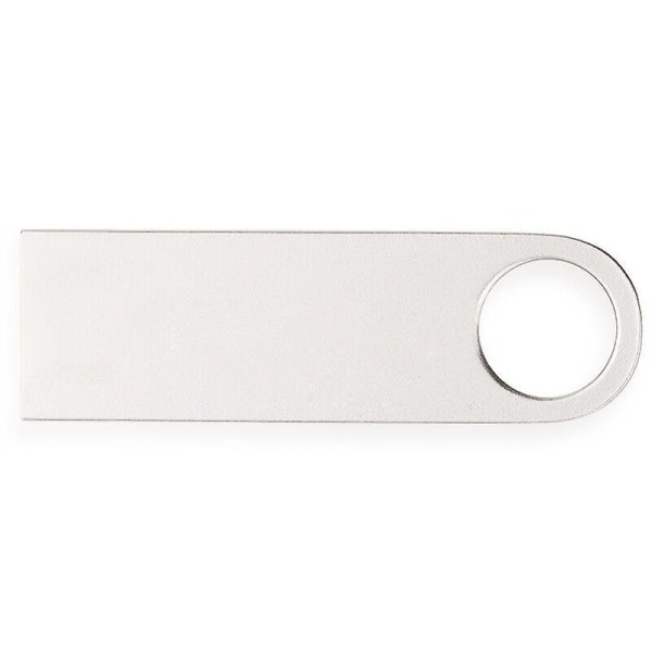 USB-minne 32 GB Metall Flash Disk Liten SE9 Neutral USB-minne Silverfärg Nyhetspresentidé 8G