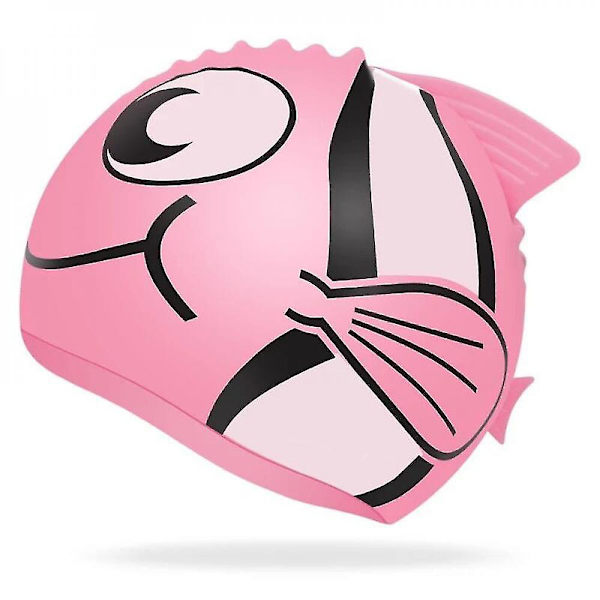 Simmössa för barn Silikon Vattentät Simmössa Flicka Pojke Pink