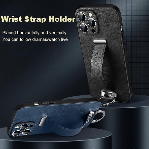 [LCS] SULADA Tide Cool Series PC + Lædertekstur Hudfølelse Telefoncover (Blå, Til iPhone 15 Pro Max)