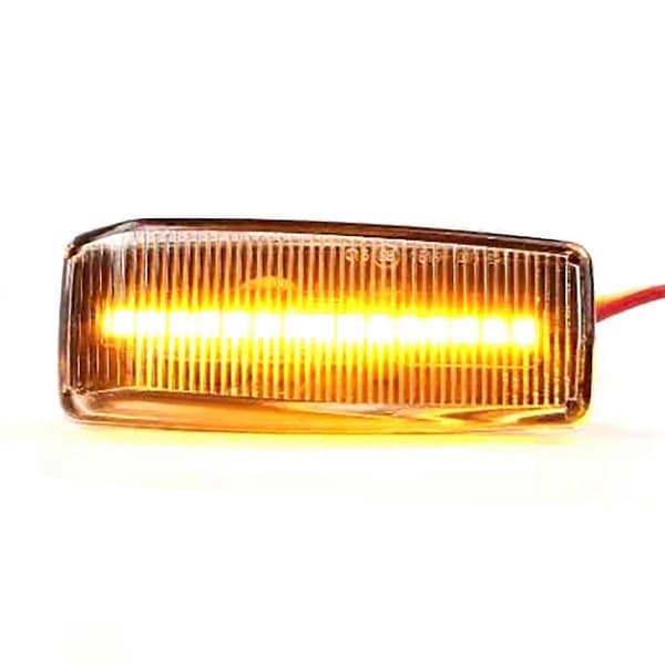 Bil Dynamisk Sidelys Blinklysindikator til C E S SL W201 190 W202 W124 W140 R129 transparent