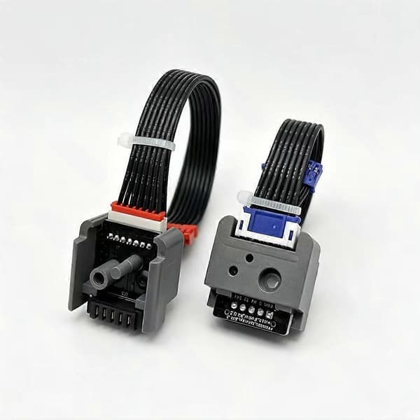 Ekstruder Dock Adapter Sokkel (med kabel) til Flashforge Creator 5 / Creator 5 Pro 3D-printerdele Black