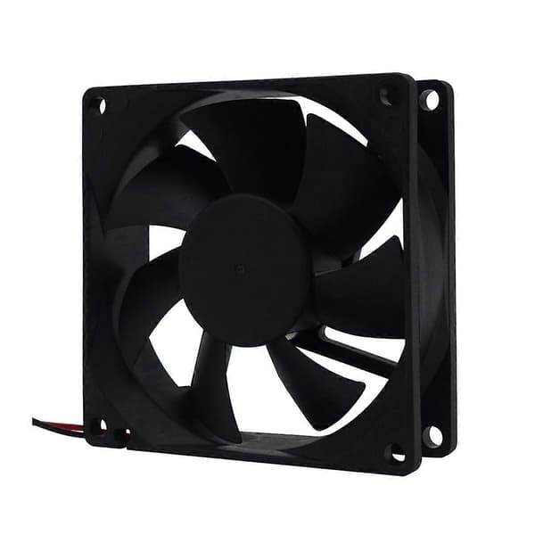 [LCS]3X 24V 80mm 8cm Køleventilator 80X80X25 mm 8025 PC Computer Kabinet Ventilator DIY Router GPU CPU Køleventilator black