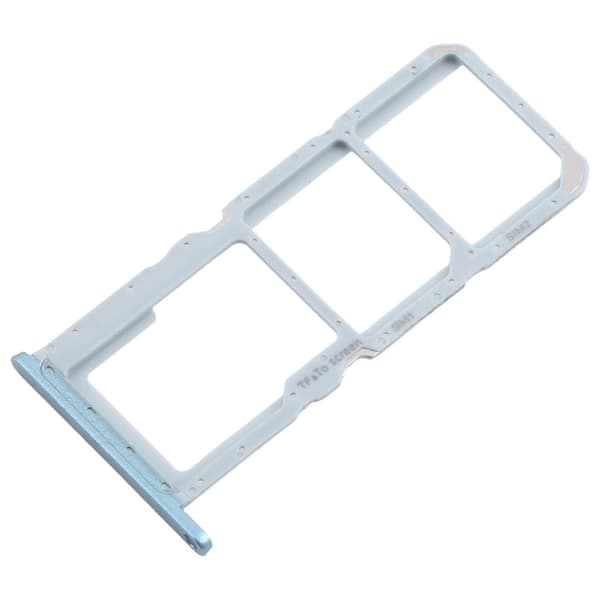 SIM-kortbakke + Micro SD-kortbakke kompatibel med Nokia G21 Blue