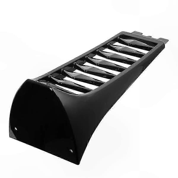 [LCS] Nedre kølerkåbe til Street Bob Breakout Fat Bob 2018-2022, sort motorcykel front hagespoiler tilbehør