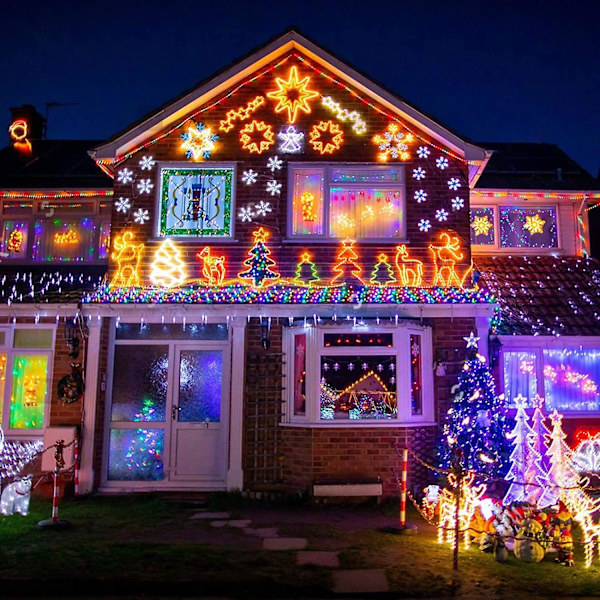 10 Meter LED Lykta Ljusslinga, Jul Bröllopsdekoration color