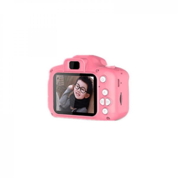 Mini Högupplöst Video Smart Fotografering Barnens Digitalkamera (Rosa)