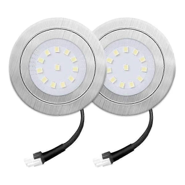 2-pakning 1,5W 12V DC ventilatorpærer for kjøkkenventilator, erstatningshalogenpærer 20W tilsvarende for underskapsbelysning