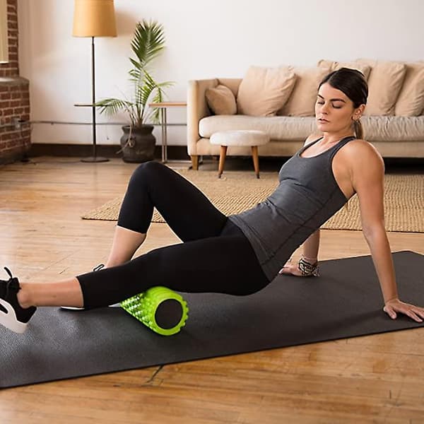 [LCS] Eva hul yogasøyle, skumaksel balansebar green