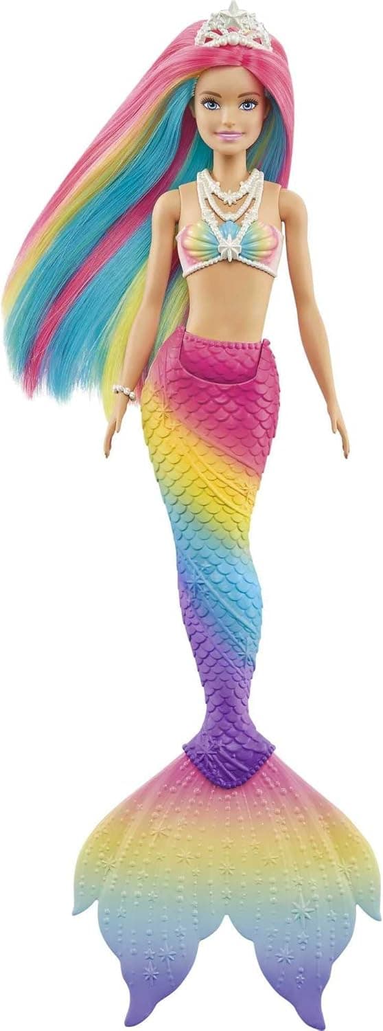 [LCS] Barbie Rainbow Magic Mermaid - Dukke med farveskiftende detaljer