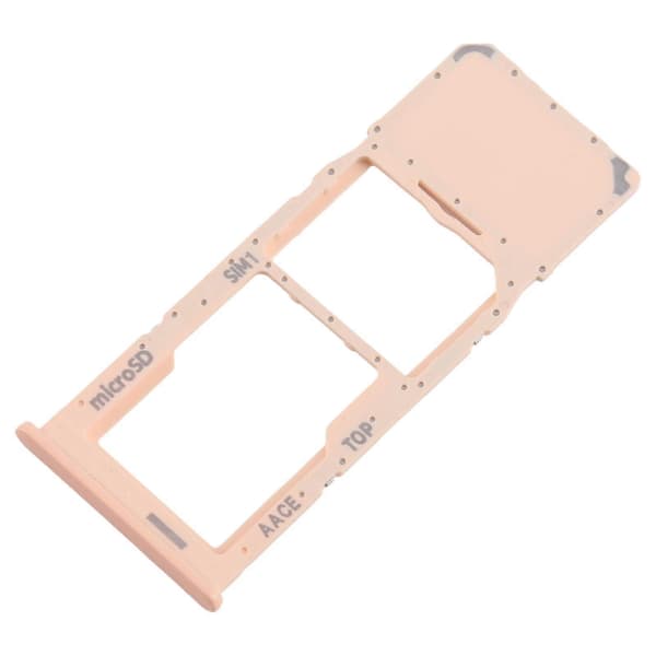 (Ny) Til Samsung Galaxy A13 SM-A135 KOMPATIBEL SIM + Micro SD-kortbakke Pink