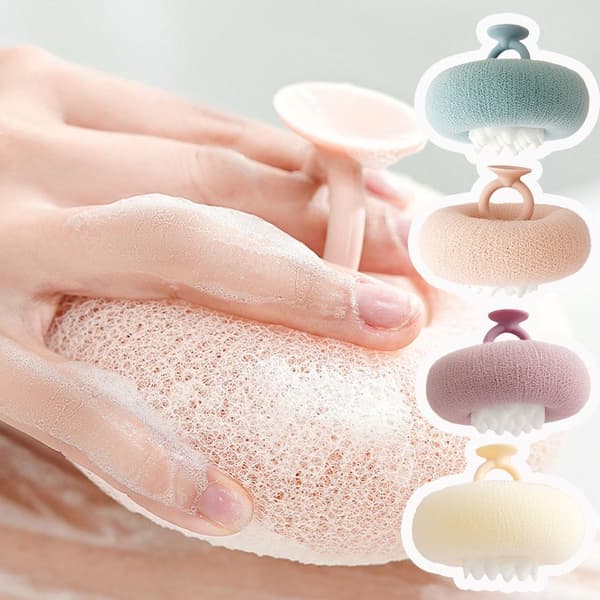 [LCS]Solsikke sugekop, badebold, bade-artefakt, massagebad mixed 4pcs
