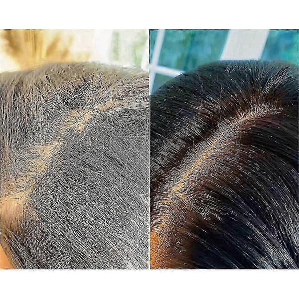 Nova Hårfarveshampoo, Nova Hår Instant Farveshampoo, Hårfarveshampoo til hår (sort)