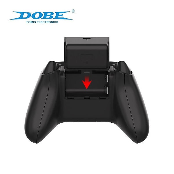 Laddningsstation dockningsstation laddare Kompatibel med x box xbox series s x handkontroll gamepad tillbehör portabel laddningsmodul White