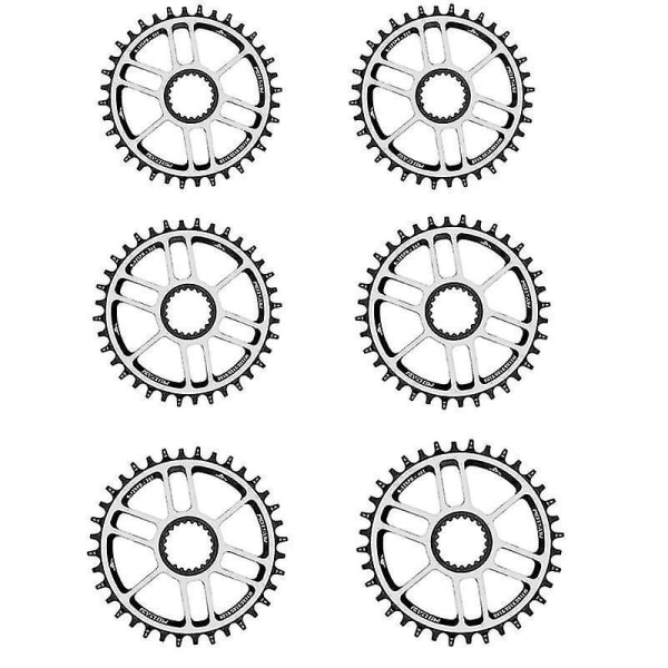 30T 32t 34t 36t 38t 40t rund oval kedjekrans smal bred enkelkedjekrans för 12-växlad cykelkedja