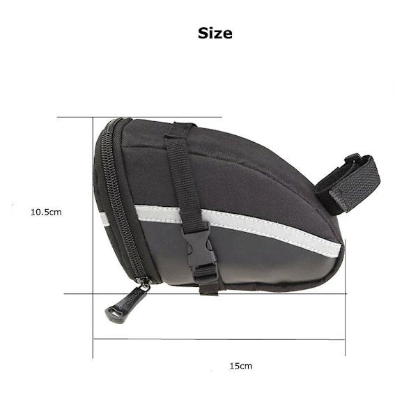 1,2 l Bærbar Vandtæt Cykelsaddeltaske Cykelsædetaske Cykel Haletasker Bageste Cykeltaske Cykeludstyr