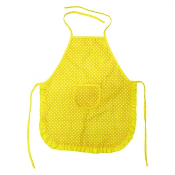 [LCS] Børneforklæde og kokkehue sæt yellow