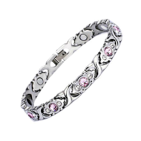 [LCS] Elegant titan diamantarmbånd i rustfritt stål for kvinner