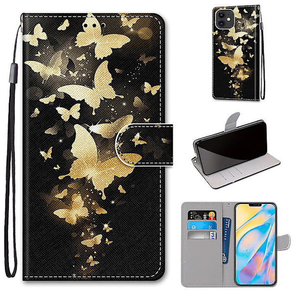 Kotelo iPhone 12 Pro Max -puhelimelle, maalattu läppäkansi magneettisella sulkimella G