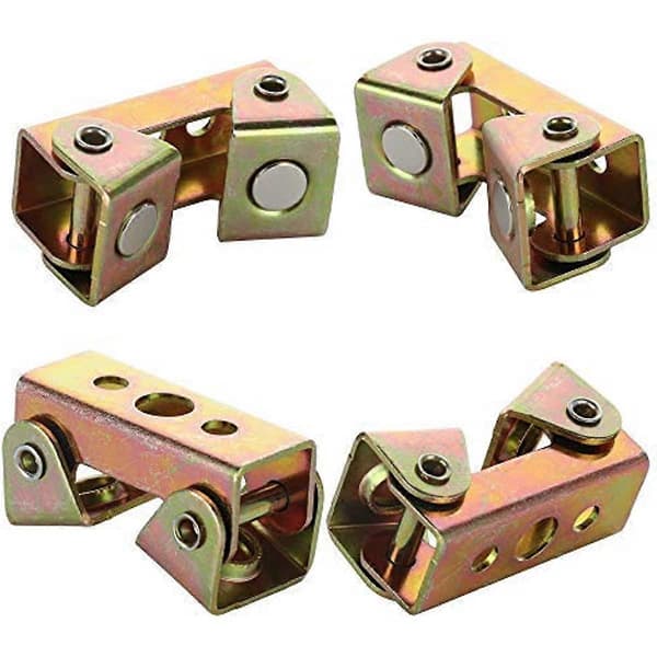 Magnetiska svetsklämmor 24 st V-formad magnetisk svetshållare Svetsfixtur Justerbara magnetiska V-dynor Starkt handverktyg 4pcs