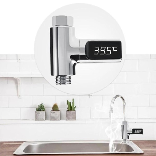 Digitalt Dusjtermometer / Badetemperaturmåler