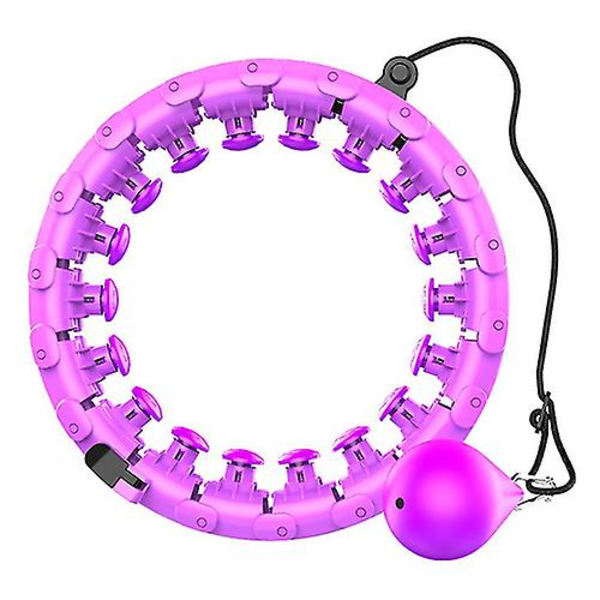 Hula Hoop Smart Hula Hoop Hula Hoop Avtagbar Med Löstagbar, Justerbar Auto-Spinning purple