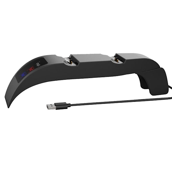 Dubbel snabbladdningsstation för Playstation 5 PS5 spelkontroll trådlös gamepad joystick power dock laddningsstation hot