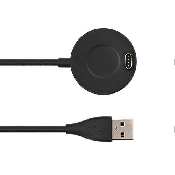 Universell ladekabel for aktivitetsmålere, forhindrer overlading Black