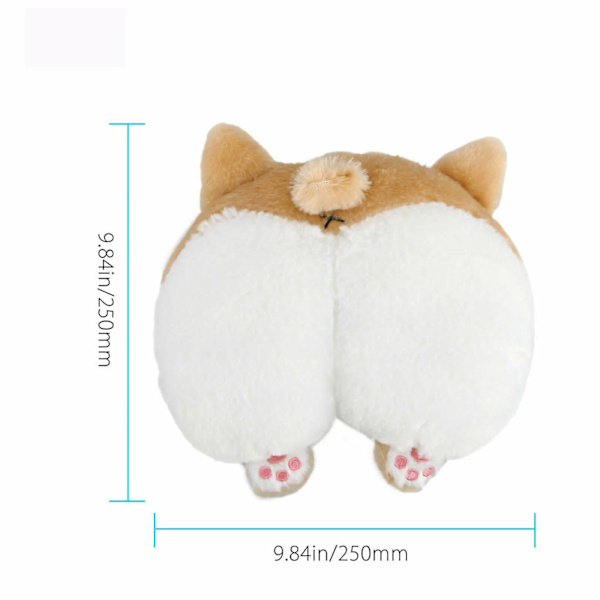 Corgi Rumpa Prydnadskudde