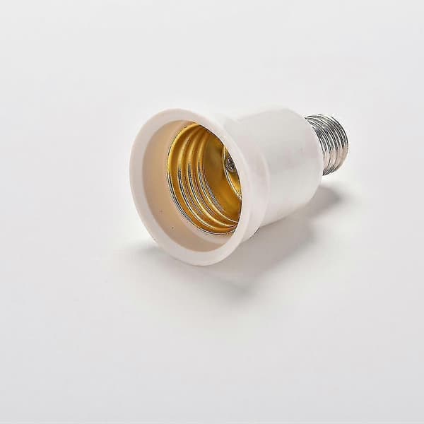 E17 til E27 Sokkelbase LED Halogen CFL Lyspære Lampe Adapter Omformer Holder SENZHE STORE
