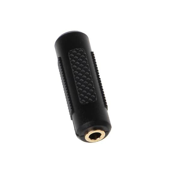 [LCS]Stereo 3,5 mm hunn til hunn Jack 1/8\" Aux Audio Extender Converter Adapter White