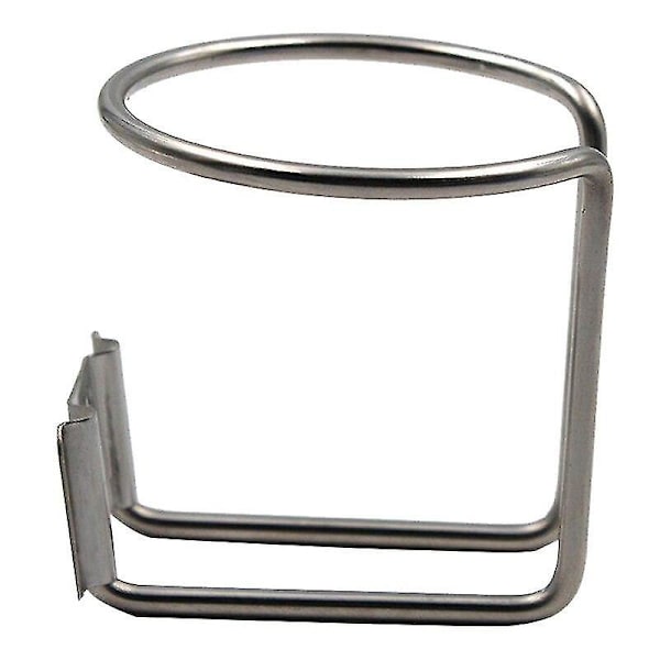 2 stk. rustfrit stål bil båd ring kop drikkeholder flaskeholder kompatibel med marine yacht lastbil autocamper