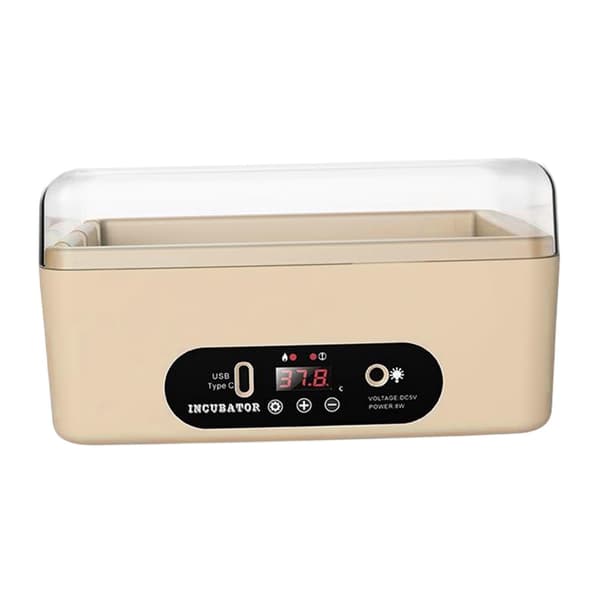 [LCS] Stasjonær digital egginkubator eggvender fjørfeklekker for 5 Auto Egg Turning