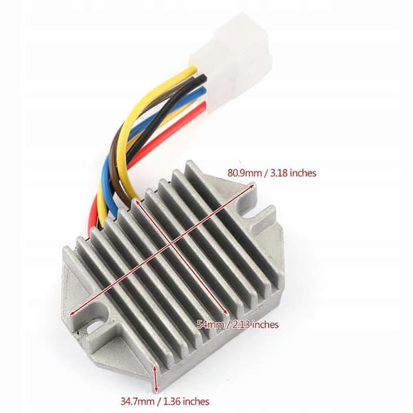 Spenningregulator for John Deere Am126304 Auc12632