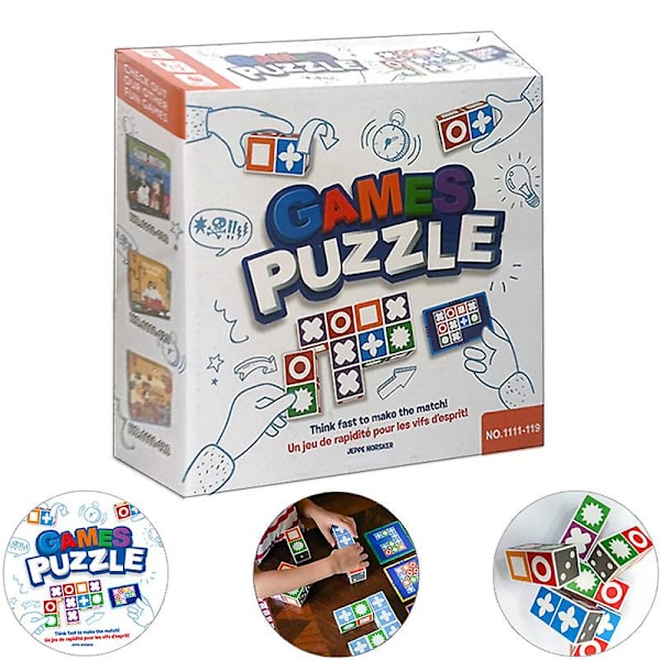 Snabbmatchning The Game Master Space Logik Tänkande Pussel Barn Interaktivt Spel BASIC