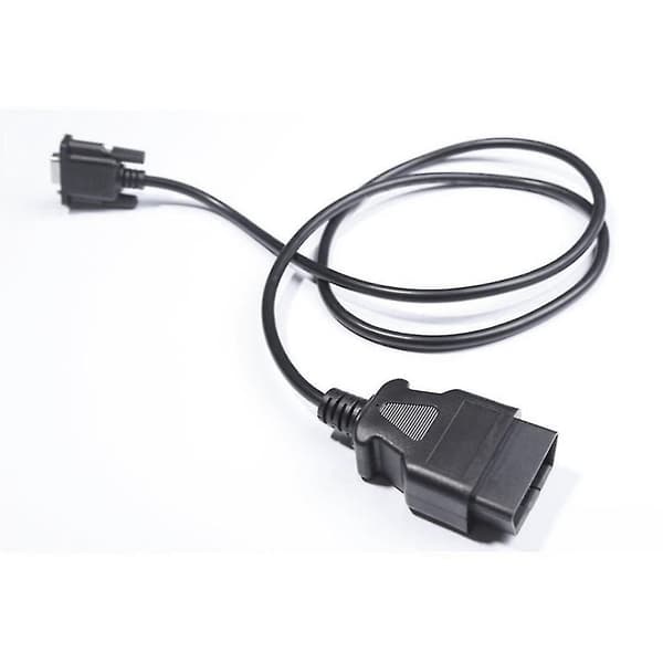 [LCS]Obd2 16-pin til Db9 9-pin seriell port Rs232 Obd2 adapterkabel bildiagnose