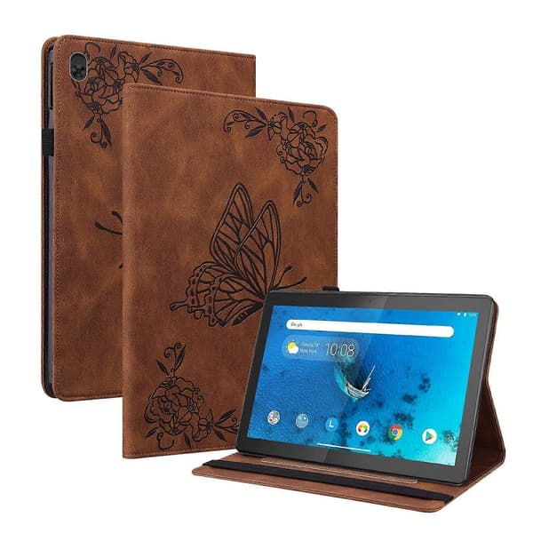 [LCS] Tablet-etui til Lenovo Tab M10 TB-X605L/X605F Brown