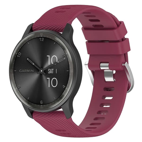 Silikonklokkerem til Garmin Venu Wine Red