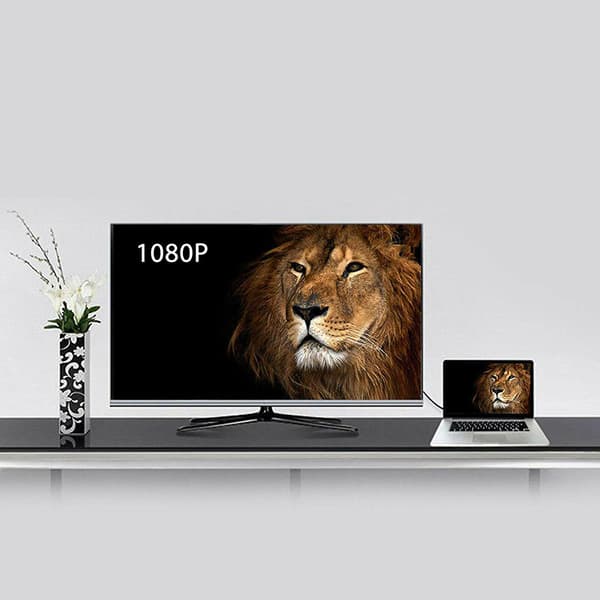 [LCS] USB til HDMI Videoadapterkonverter kompatibel med PC bærbar HDTV TV