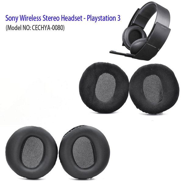 Ersättningshörlurar för Sony Ps3 Ps4 Wireless Stereo Headset Cechya-0080  hörlurar PU Leather 095a | PU Leather | Fyndiq