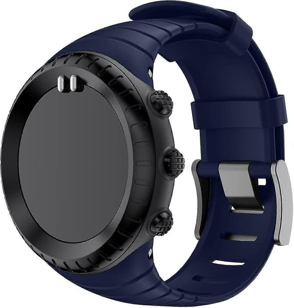 Suunto Core Rem, Gummi Udskiftningsurrem Til Suunto Core Ss014993000. midnight blue