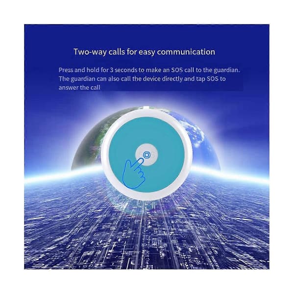 [LCS]4G GPS Locator Personal Emergency Alarm Child Safe Locator with Talk Function for Elderly Children
