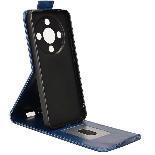 [LCS]For Honor Magic8 Lite 5G/X9d 5G/X70 5G Stativfodral Magnetlås Vertikalt Flip Läder Telefonfodral med