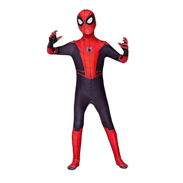 Harmaa punainen 140 lasten Spiderman cosplay puku kaukaa kotoa Spiderman